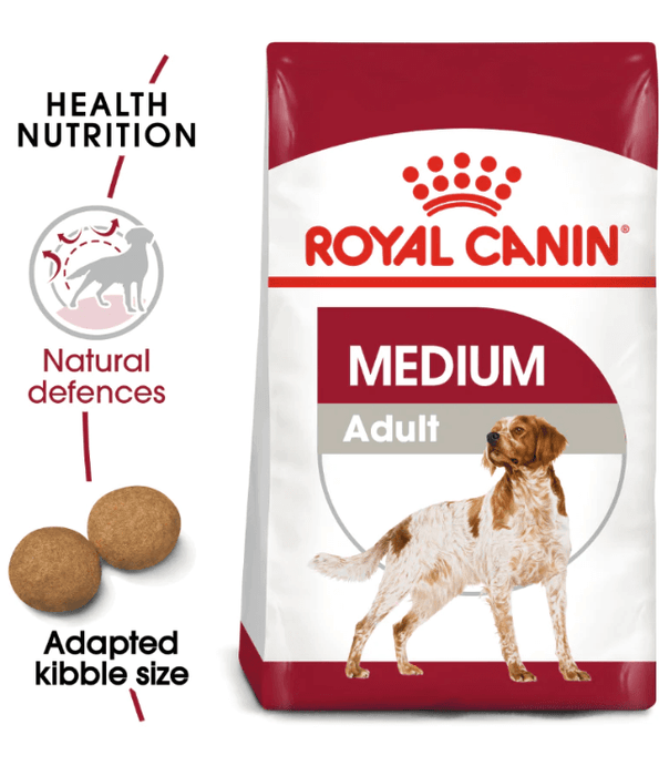Royal Canin - Medium Adult Dry Dog Food 15KG Royal Canin
