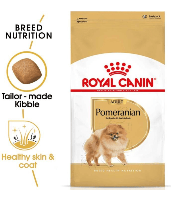 Pomeranian dry food sales
