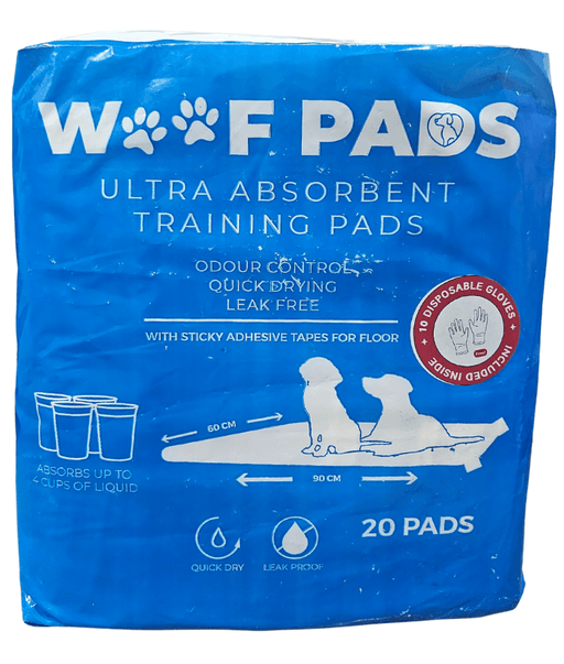 Woof Pads - Peepads 60x90cm 20 Pieces Woof Pads