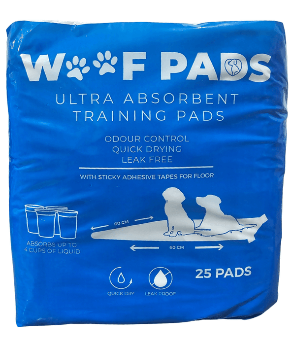 Woof Pads - Peepads 60x60cm 25 Pieces