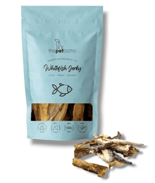 thepetbistro The Pet Bistro White Fish Jerky 100g