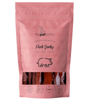 The Pet Bistro – Pork Jerky 100g