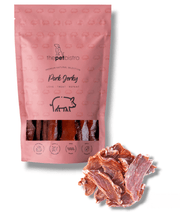 The Pet Bistro – Pork Jerky 100g