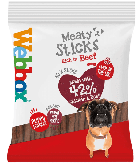 Webbox Meaty Sticks Dog Treats 487g Webbox