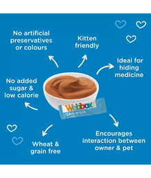 Webbox Webbox - Lick-e-Lix Liver Creamy Sausage Cat Treats 5 Sachets