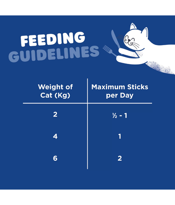 Webbox - Tasty Sticks Cod Cat Treats (6 sticks)