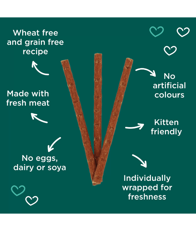 Webbox - Tasty Sticks Duck Cat Treats 6 sticks