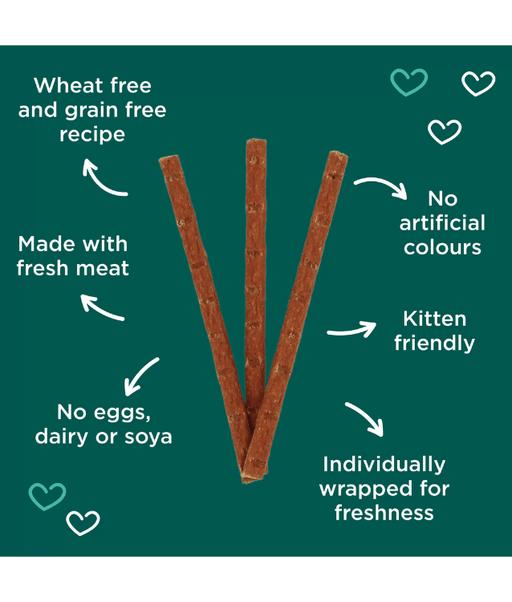 Webbox - Tasty Sticks Duck Cat Treats 6 sticks