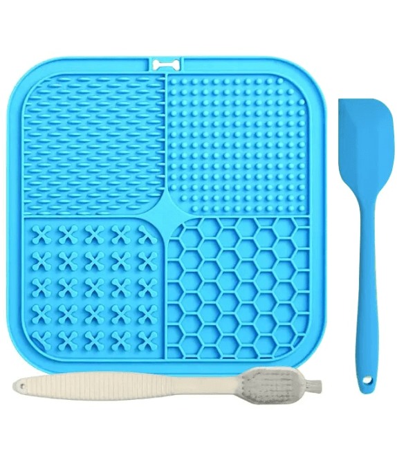 NUFF Licking Mat for Dogs and Cats, Premium Lick Mats with Suction Cups (1pcs)