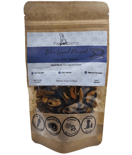 The Pet Bistro Blue Lipped Mussel 100g thepetbistro