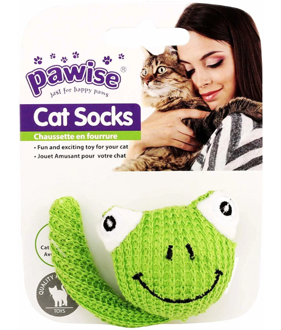 Pawise- Cat sock Monkey