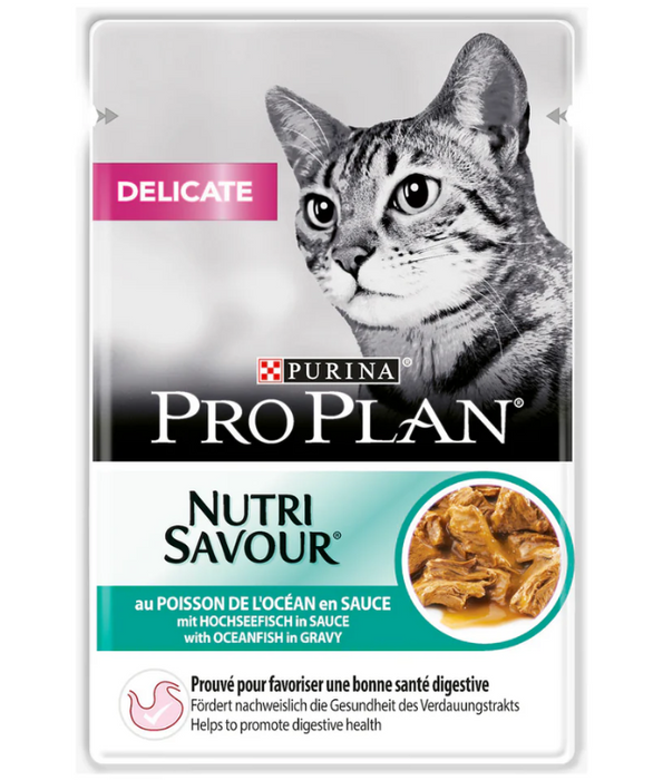 Purina ProPlan Nutrisavour Delicate Fish 85g