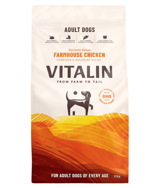 Vitalin - Farmhouse Chicken Adult Dog 2kg-12kg Vitalin