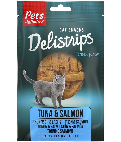 Best For Your Friends Deli Strips Tuna & Salmon 40g Best For Your Friend