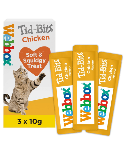 Webbox - Cat Tasty Tid Bits Chicken 30g Webbox