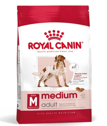 Royal Canin Royal Canin - Medium Adult Dry Dog Food 15kg-4kg