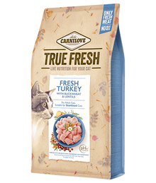 Carnilove True Fresh Carnilove True Fresh Cat Turkey With Buckwheat & Lentils 1.8 kg