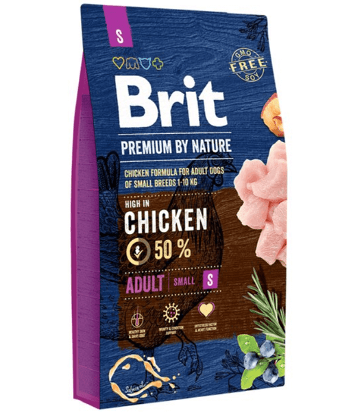 Brit Premium - Small Breed Adult Chicken 3Kg-8Kg
