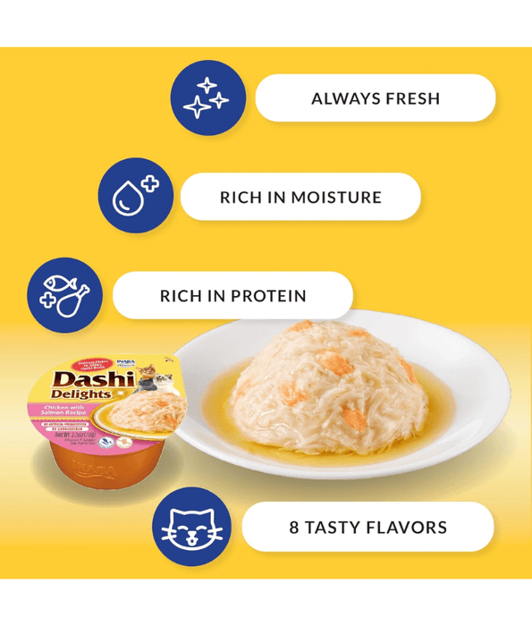 Inaba Inaba Dashi Delights Chicken With Cheese Recipe 70g