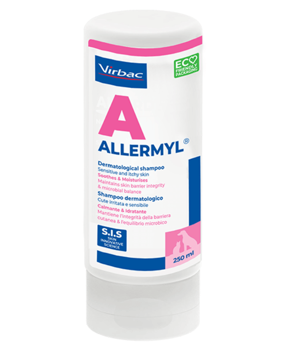 Virbac - Allermyl Shampoo for Dogs and Cats 200ml-250ml