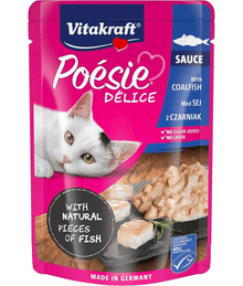 Vitakraft Vitakraft - Poesie Delice Adult With Coal Fish 85g
