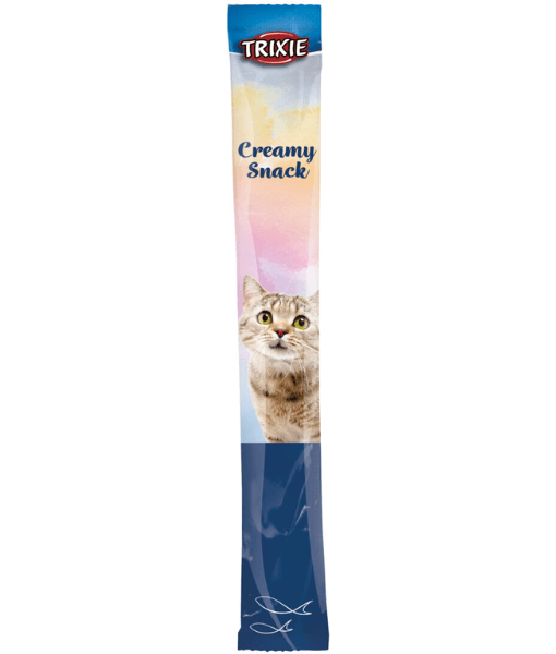 Trixie Creamy Snack Cat Treat - White Fish 5*14g