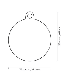 my family ID Tags- Charms Big "Keep Calm And Take Me Out" ID Tag