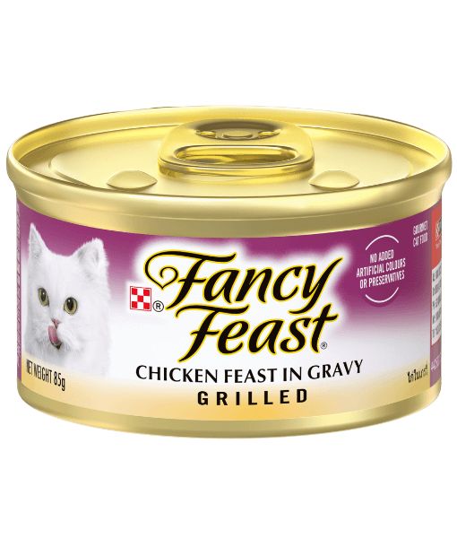 Purina - Fancy Feast Grilled Chicken Feast in Gravy Gourmet Cat Food 85g