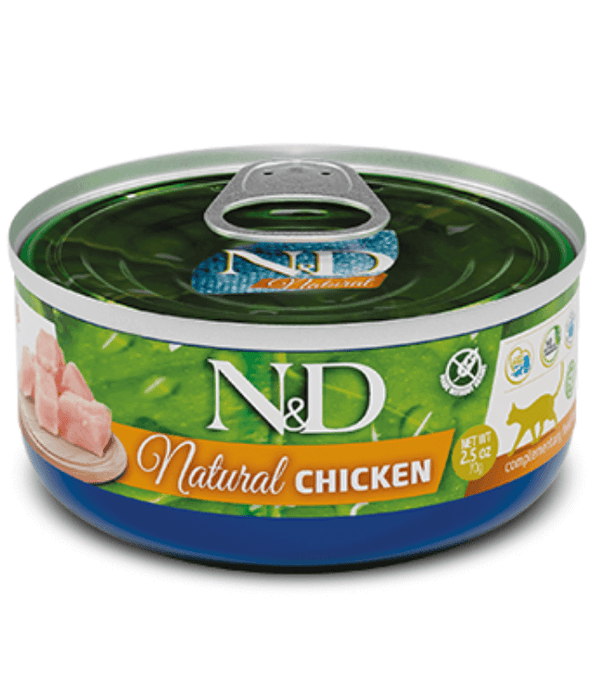 Farmina Farmina N&D Natural Chicken Grain Free Wet Cat Food 70g
