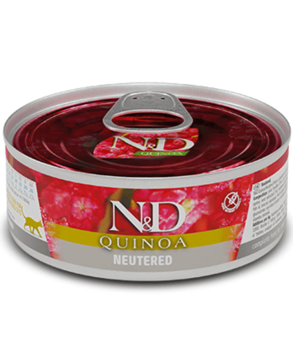 Farmina Farmina N&D Pork & Quinoa Neutrated Grain Free Wet Cat Food 80g