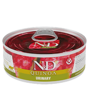 Farmina - N&D Quinoa, Duck Urinary Grain Free Adult Wet Cat Food In Broth 80g