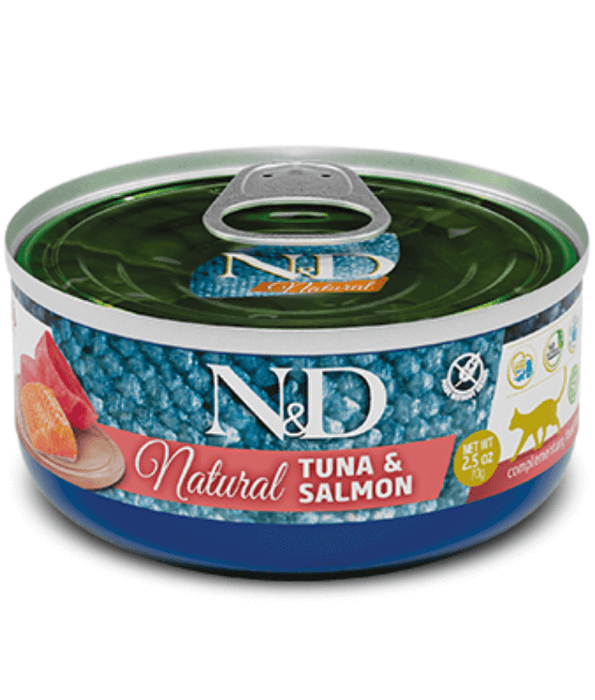 Farmina Farmina N&D Natural Tuna & Salmon Grain Free Wet Cat Food 70g