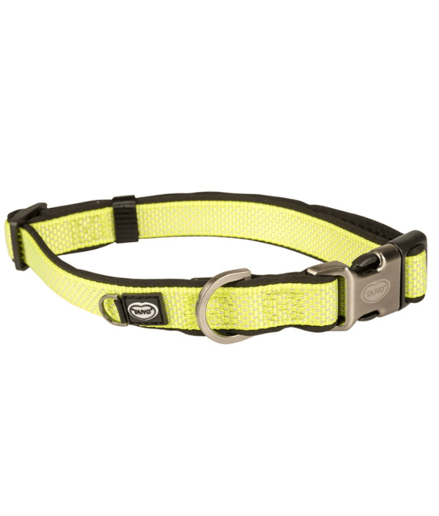 Duvo - Explor North Dog Collar Neon Yellow (S-L-XL)
