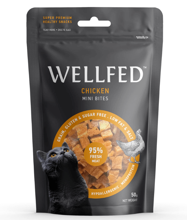 Wellfed – Monoprotein Duck Mini Bites – Grain & Sugar Free - 50g