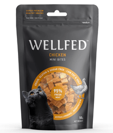 Wellfed Wellfed Chicken Mini Bites 50g