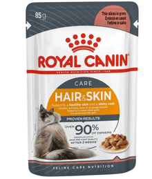 Royal Canin Royal Canin - Hair & Skin Pouch Cat Food In Gravy 85g