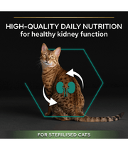 Purina Pro Plan Sterilised Adult Renal Plus Dry Cat Food with Turkey 1.5 Kg