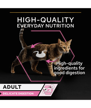 Purina Pro Plan Delicate Digestion Wet Cat Food, Oceanfish in Gravy, 85g