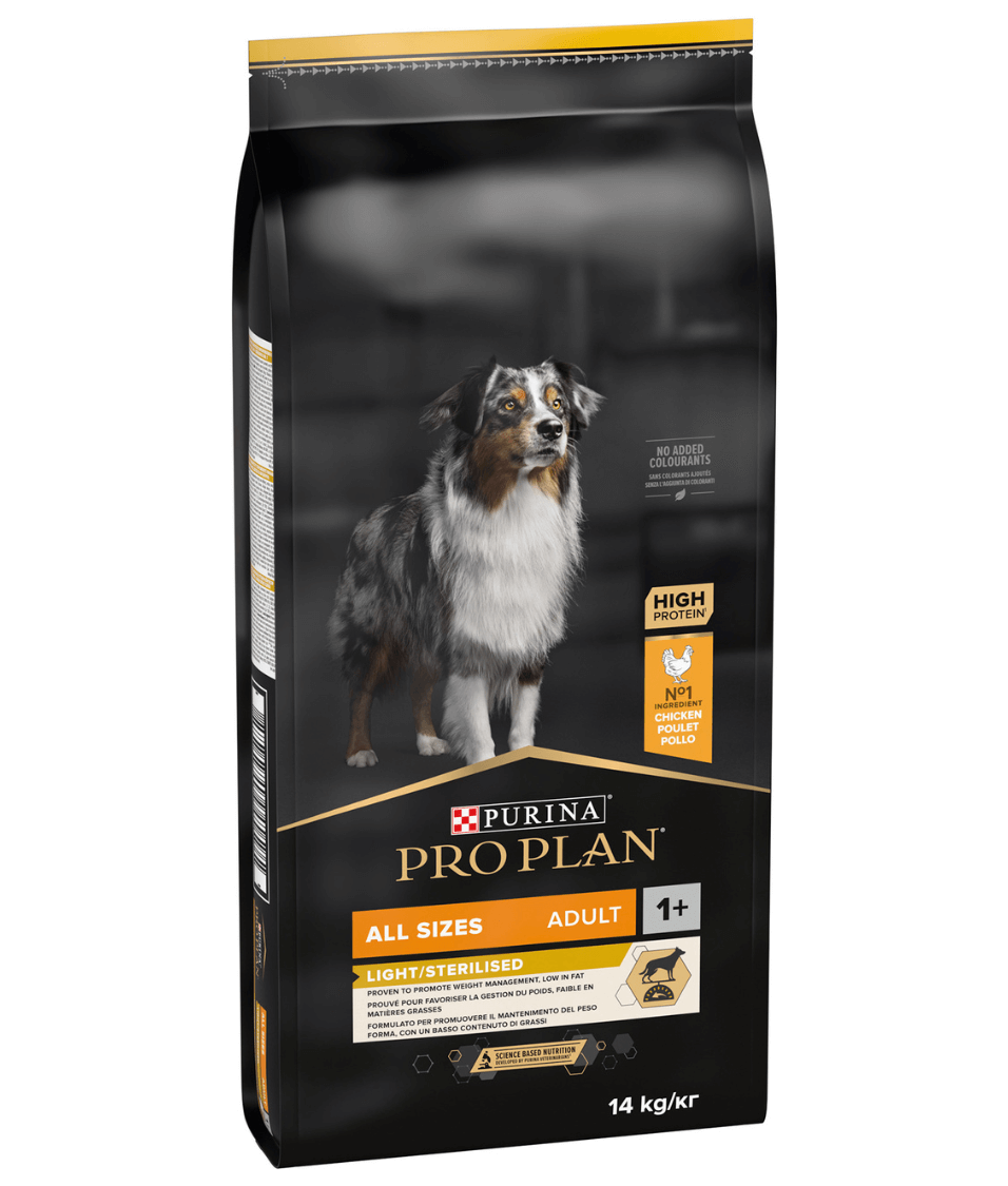 Purina ProPlan Light 14kg Order Now Petriotics