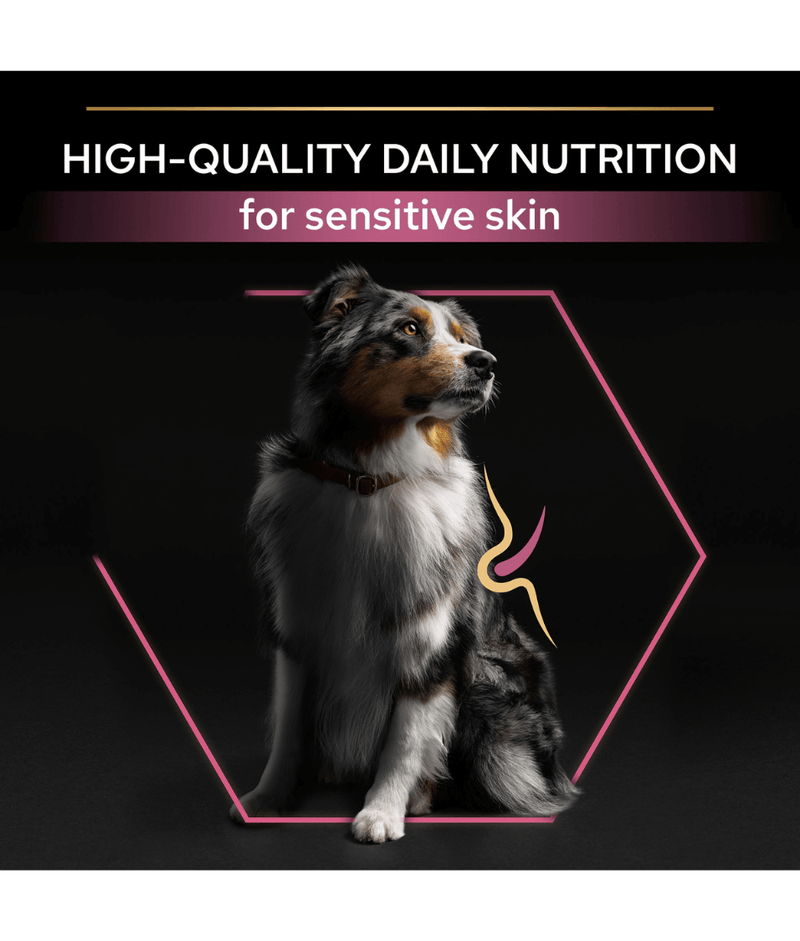 Purina Pro Plan Sensitive Skin Medium Adult, Dry Dog food with Salmon 3kg