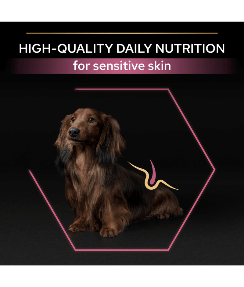 Purina Pro Plan Sensitive Skin Small and Mini Adult, Dry Dog food with Salmon 3kg