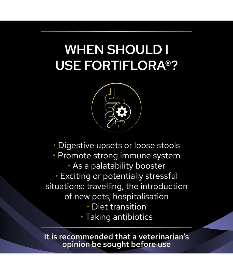 Purina Pro Plan FortiFlora, Cat Probiotic Supplement, 1g (30 sachets)