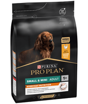 Purina Pro Plan Everyday Nutrition Small and Mini Adult, Dry Dog food with Chicken 3kg - 7kg