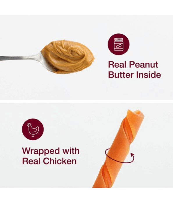 Smart Bones Smartbones - Peanut Butter Smart Twist Sticks 50 sticks