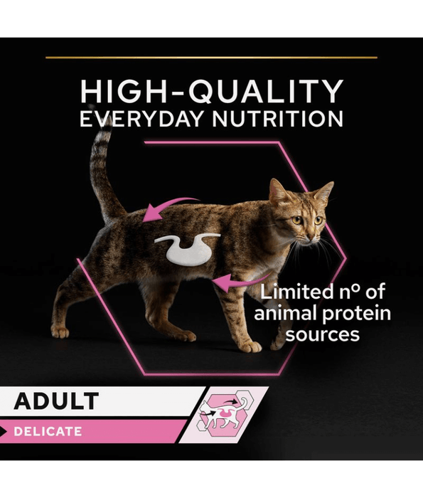 Pro Plan Purina Pro Plan Adult Delicate Digestion, Wet Cat Food, Mousse rich in Turkey 85g