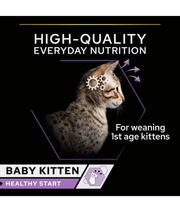 Purina Pro Plan Kitten Healthy Start, Wet Cat Food, Mousse rich in Chicken 85g