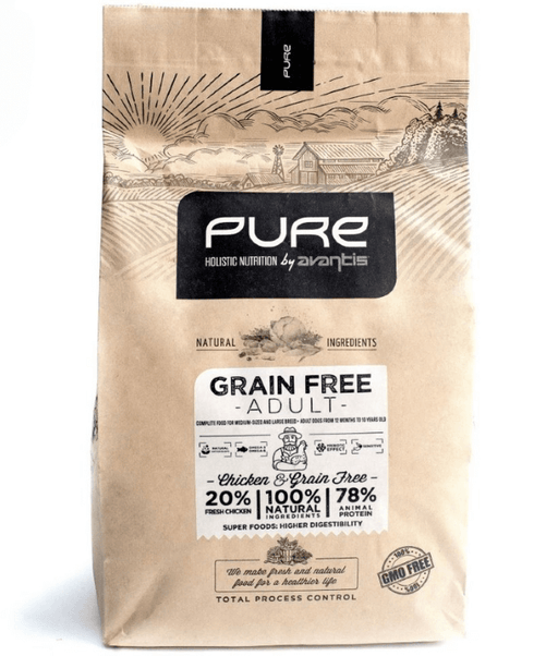 Avantis Pure - Grain Free Adult With Chicken 2kg-12kg Avantis Pure