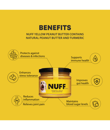 NUFF Nuff Peanut Butter For Dogs Digestion Health & Inflation 300g