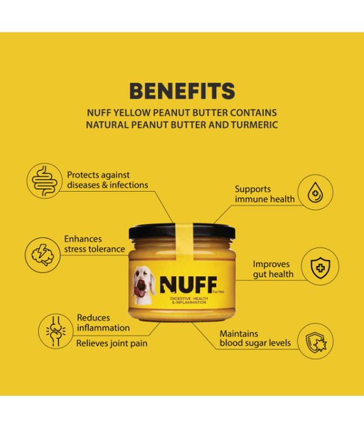 Nuff Peanut Butter For Dogs Digestion Health & Inflation 300g NUFF