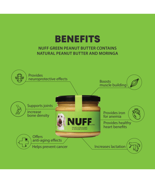 Nuff Peanut Butter For Dogs Muscle Building & Immune System 300g